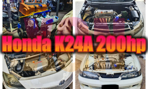 Honda K24 K24A K24A2 200 แรงม้า สุดยอดเครื่องยนต์พ่อบ้านซิ่ง